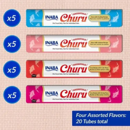 INABA CHURU Box Kremowe przysmaki dla kotów z tuńczykiem 20x14g (280g)