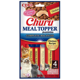 INABA CHURU Meal Topper dosmaczacz dla kotów kurczak 4x14g