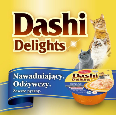 INABA Dashi Delights kurczak i tuńczyk 70g zupka INABA Dashi Delights kurczak i tuńczyk 70g zupka