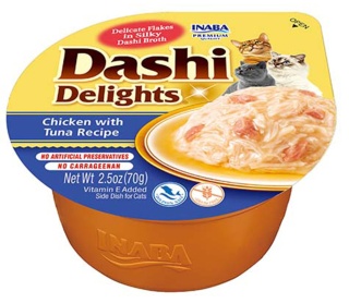 INABA Dashi Delights kurczak i tuńczyk 70g zupka