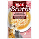 Inaba Ciao Broth kurczak z łososiem w rosole 40g - zupka
