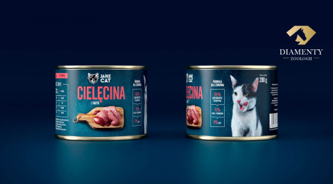 Karma mokra premium Jane Cat Cielęcina i indyk 200g Karma mokra premium Jane Cat Cielęcina i indyk 200g