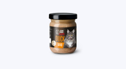 Karma mokra pełnoporcjowa dla kotów John Dog for Cats ZUPA 100g - kaczka