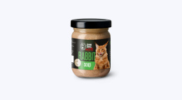 Karma mokra pełnoporcjowa dla kotów John Dog for Cats ZUPA 100g - królik