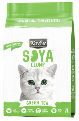 Kit Cat Soya Zielona Herbata- eko żwirek sojowy 2,5kg