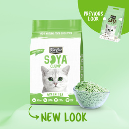 Kit Cat Soya Zielona Herbata- eko żwirek sojowy 2,5kg