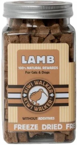 Kiwi Walker Liofilizowane smaczki jagnięcina 100% Monoproteinowe 90g