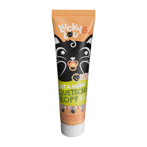 Lucky Lou Quetschkopfe Kitten pasta witaminowa odkłączająca 100g Lucky Lou Quetschkopfe Kitten pasta witaminowa odkłączająca 100g