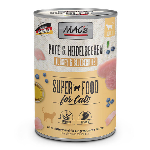 MAC's Indyk wołowina i borówka 400g MAC's Indyk wołowina i borówka 400g