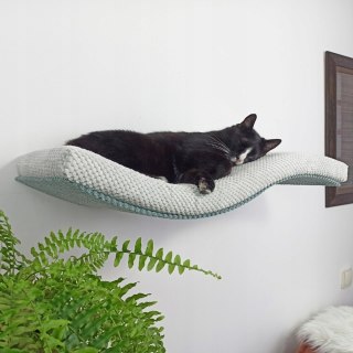 Półka ścienna dla kota, wisząca FALA SL 75 cm SH-M-W75SL