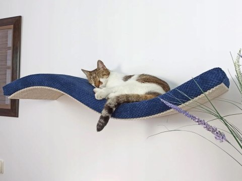 Półka ścienna dla kota, wisząca FALA SP 95 cm SH-M-W95SR Półka ścienna dla kota, wisząca FALA SP 95 cm SH-M-W95SR