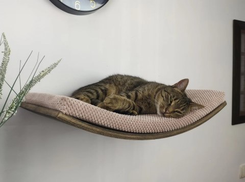 Półka ścienna dla kota, wisząca ŁUK 60 cm SH-W-A60 Półka ścienna dla kota, wisząca ŁUK 60 cm SH-W-A60
