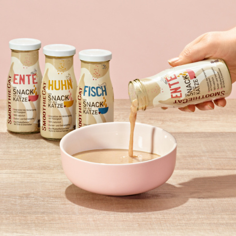 SmoothieCat Kaczka -zupka płynna przekąska dla kota 150ml SmoothieCat Kaczka -zupka płynna przekąska dla kota 150ml