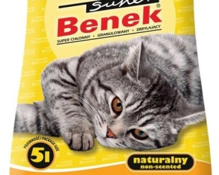 Benek Standard Line - żwirek bentonitowy naturalny 5 L