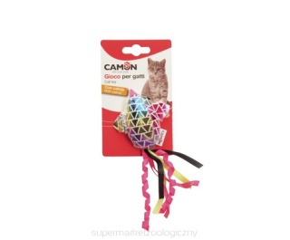 Camon Cat Toy Świecący ptak z kocimiętką 8cm
