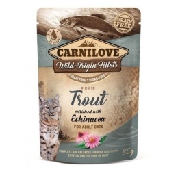 Carnilove Cat z pstrągiem saszetka 85g