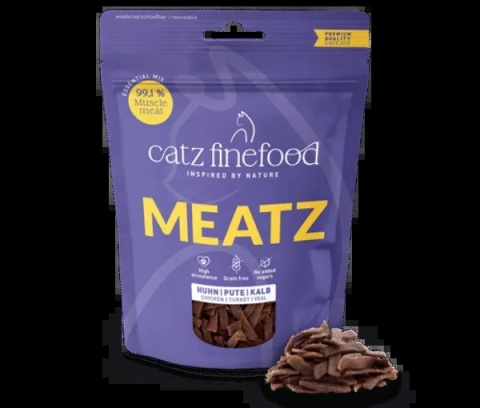 Catz Finefood Meatz Essential Mix - kurczak, indyk, cielęcina 45g