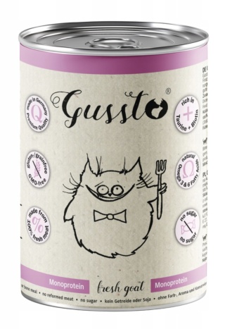 GUSSTO Kozina, karma premium 400g
