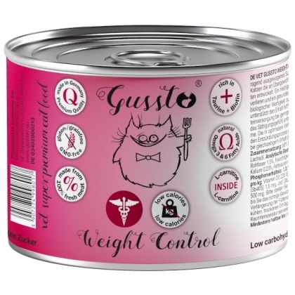 Gussto Vet WEIGHT CONTROL- karma dietetyczna dla karma specjalistyczna 200g