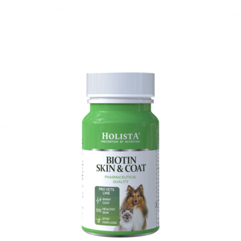 Holista Biotin Skin & Coat - sierść i skóra 90 tabletek Holista Biotin Skin & Coat - sierść i skóra 90 tabletek