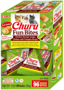 INABA Box Cat Fun Bites z kurczakiem i dynią 8x12g - przysmaki dla kota 96g