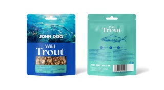 John Dog Wild przysmak dla kota pstrąg 100g