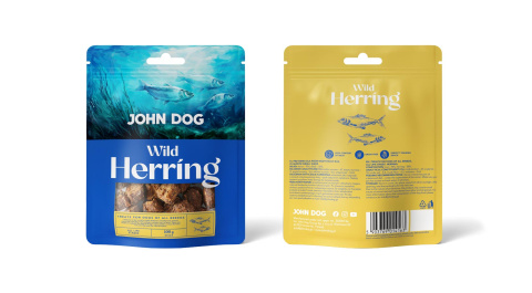John Dog Wild Cod przysmak dla kota śledź 100g John Dog Wild Cod przysmak dla kota śledź 100g