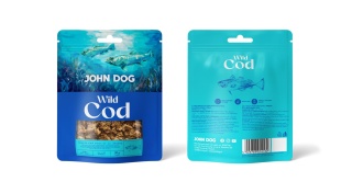 John Dog Wild przysmak monoproteinowy dla kota dorsz 90g