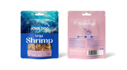John Dog Wild Cod przysmak monoproteinowy dla kota krewetki 55g