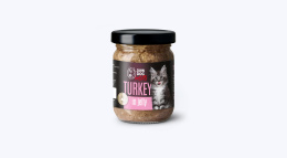 Karma mokra pełnoporcjowa dla kociąt John Dog for Cats w galaretce 100g - indyk