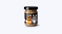 Karma mokra pełnoporcjowa dla kotów John Dog for Cats w galaretce 100g - kaczka