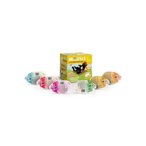 Zestaw Lucky Lou Mausle Multipack mix smaków przysmak w kształcie myszy 6x28g Zestaw Lucky Lou Mausle Multipack mix smaków przysmak w kształcie myszy 6x28g