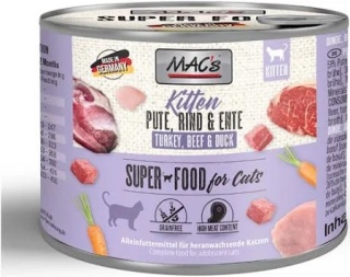 MAC's Kitten Indyk, wołowina i kaczka 200g