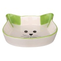 Miseczka ceramiczna w kształcie głowy kota 0,25L 12cm różne kolory